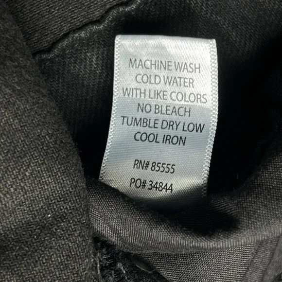 Pistola Women's Amira Long Sleeve Denim Jean Sheath Midi Dress In Noir Size S - Picture 7 of 12